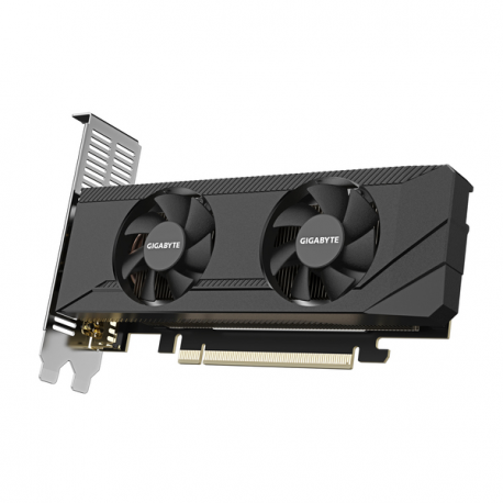 Gigabyte GeForce RTX 3050 OC 6G - Graphics card - GF RTX 3050 - 6 GB GDDR6 - PCIe 4.0 low profile - 2 x HDMI, 2 x DisplayPort - box - 1
