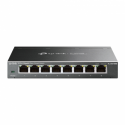 TP-Link JetStream TL-SG108E V6.6 - Switch - unmanaged - 8 x 10 / 100 / 1000Base-T - desktop, wall-mountable