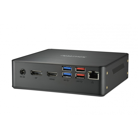 Shuttle XPC nano NC40U5 - Barebone - mini PC - 1 x Core i5 1235U  /  1.3 GHz - RAM 0 GB - UHD Graphics 620 - 1GbE - black - 6