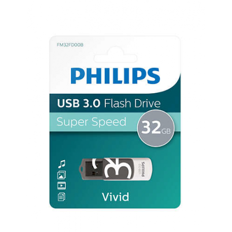 Philips FM32FD00B Vivid Edition 3.0 - USB flash drive - 32 GB - USB 3.0 - 2