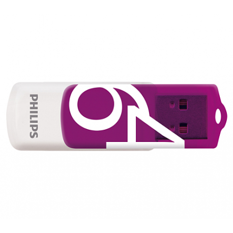 Philips FM64FD05B Vivid Edition 2.0 - USB flash drive - 64 GB - USB 2.0 - 0