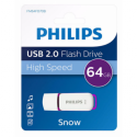 Philips FM64FD70B Snow edition 2.0 - USB flash drive - 64 GB - USB 2.0