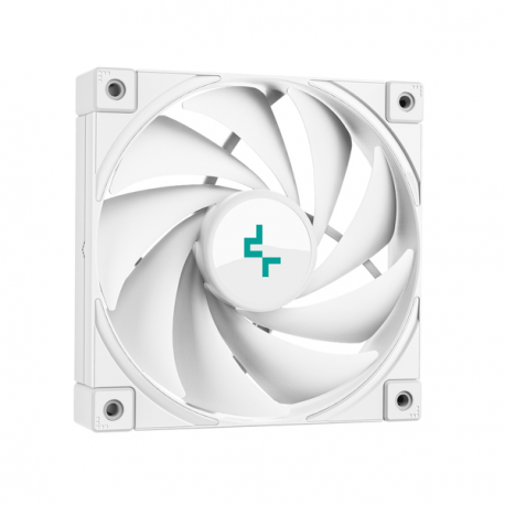 Deepcool AK500 DIGITAL WH - Processor cooler - (for: LGA1155, LGA2011, LGA1150, LGA2011-3, LGA1151, AM4, LGA2066, LGA1200, LGA1700, AM5) - 120 mm - white - 3