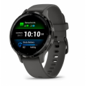 Garmin Venu 3S - 41 mm - pebble grey - smart watch with band - silicone - wrist size: 110-175 mm - display 1.2" - 8 GB - Bluetooth, Wi-Fi, ANT+ - 40 g