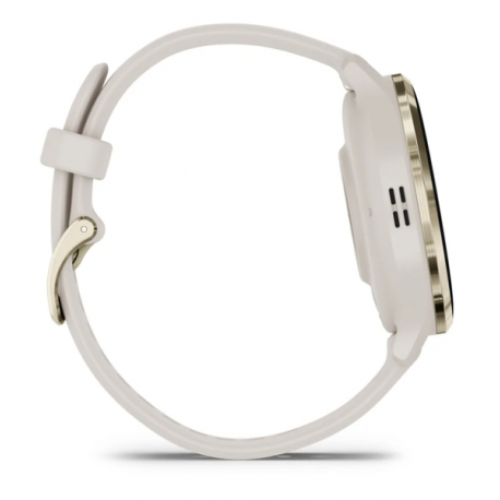 Garmin Venu 3S - 41 mm - ivory - smart watch with band - silicone - wrist size: 110-175 mm - display 1.2" - 8 GB - Bluetooth, Wi-Fi, ANT+ - 40 g - 3
