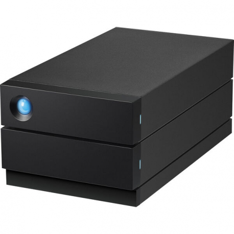 LaCie 2big RAID STHJ48000800 - Hard drive array - 48 TB - 2 bays (SATA-600) - HDD 24 TB x 2 - USB 3.2 Gen 2 (external) - with 5 years Rescue Data Recovery Service Plan - 1