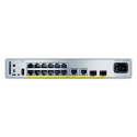 Cisco Catalyst 9200CX - Network Essentials - switch - compact - L3 - Managed - 12 x 10 / 100 / 1000 (PoE+) + 2 x 1000Base-T + 2 x 10 Gigabit SFP+ (uplink) - rack-mountable - PoE+ (240 W)
