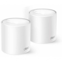 TP-Link Deco X10 V1 - Wi-Fi system - (2 routers) - up to 3,900 sq.ft - mesh 1GbE Dual Band