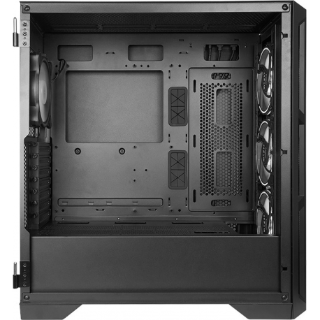 Chieftec Gamer Series APEX - Tower - ATX - windowed side panel (tempered glass) - no power supply (ATX) - black - USB / Audio - 9