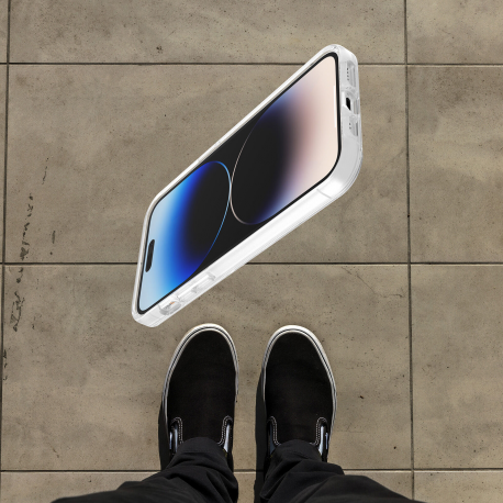 OtterBox - Back cover for mobile phone - for MagSafe - polycarbonate, synthetic rubber - clear - for Apple iPhone 14 Pro - 1