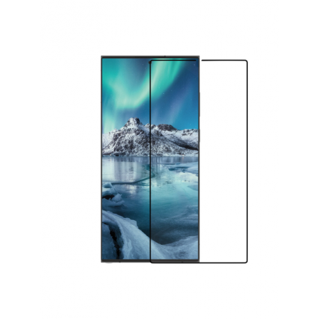 dbramante1928 Eco-shield - Screen protector for mobile phone - frame colour black - for Samsung Galaxy S24 Ultra - 1