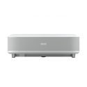 Epson EH-LS650W - 3LCD projector - 3600 lumens (white) - 3600 lumens (colour) - 16:9 - 4K - ultra short-throw lens - 802.11ac wireless - white - Android TV