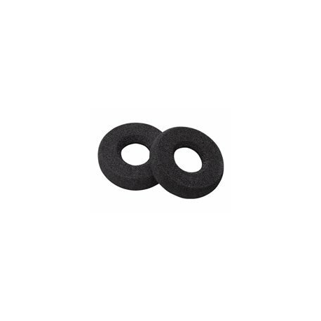 Poly - Ear cushion for wireless headset - leatherette (pack of 2) - 0