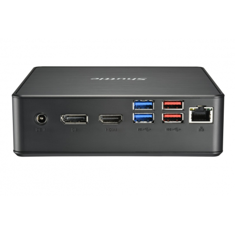 Shuttle XPC nano NC40U7 - Barebone - mini PC - 1 x Core i7 1255U  /  1.7 GHz - RAM 0 GB - UHD Graphics 620 - GigE - black - 4