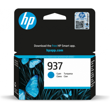 HP 937 - Cyan - original - ink cartridge - 0