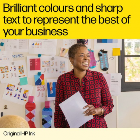 HP 937 - Yellow - original - ink cartridge - for Officejet 9110, 9120, 9130; Officejet Pro 9110b, 9120b, 9130b - 5