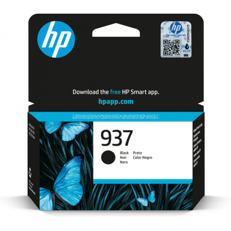 HP 937 - Black - original - ink cartridge - 0