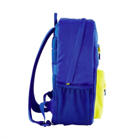 HP - Campus - notebook carrying backpack - 15.6" - blue, lime - 4