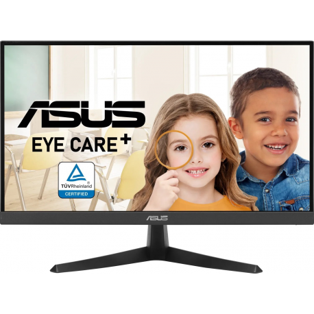 ASUS VY229Q - LED monitor - 22" (21.4" viewable) - 1920 x 1080 Full HD (1080p) @ 75 Hz - IPS - 250 cd / m² - 1000:1 - 1 ms - HDMI, DisplayPort - headset  /  speaker(s) - black - 0