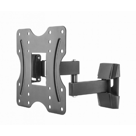Gembird WM-42ST-01 - Mounting kit (full motion wall mount) - for TV - plastic, steel - black - screen size: 23"-42" - 2