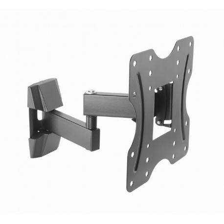 Gembird WM-42ST-01 - Mounting kit (full motion wall mount) - for TV - plastic, steel - black - screen size: 23"-42" - 4