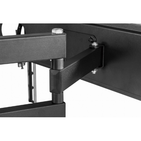 Gembird WM-55ST-04 - Mounting kit (wall mount) - for LCD TV - full motion - plastic, steel - black - screen size: 32"-55" - 8