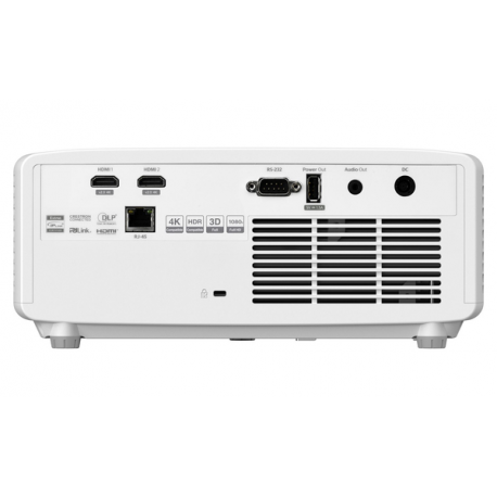 Optoma ZH520 - DLP projector - laser - 3D - 5500 lumens - Full HD (1920 x 1080) - 16:9 - 1080p - LAN - white - 1
