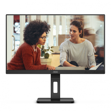 AOC Essential-line Q27E3UMF - LED monitor - 27" - 2560 x 1440 QHD @ 75 Hz - VA - 300 cd / m² - 4000:1 - 4 ms - HDMI, DisplayPort - speakers - black - 10
