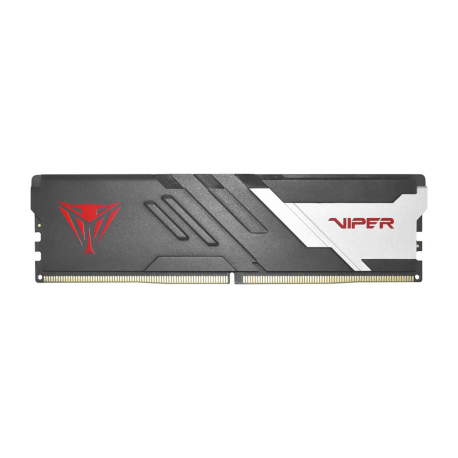 Patriot Viper Venom DDR5 series - DDR5 - kit - 32 GB: 2 x 16 GB - DIMM 288-pin - 6400 MHz  /  PC5-51200 - CL32 - 1.4 V - unbuffered - on-die ECC - silver, red, matte black - 9