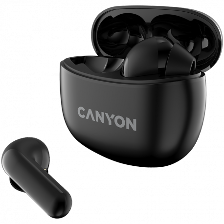 Canyon TWS-5 - True wireless earphones with mic - in-ear - Bluetooth - black - 1