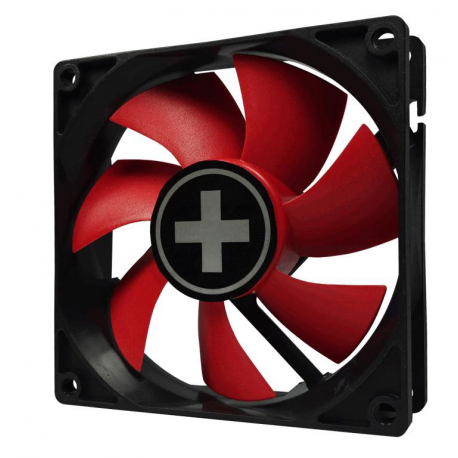 Computer Case Fan 8 Cm Black, - 3