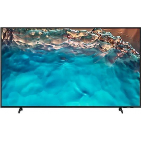 Samsung HG43BU800EE - 43" Diagonal Class HBU8000 Series LED-backlit LCD TV - Crystal UHD - hotel  /  hospitality - 4K UHD (2160p) 3840 x 2160 - HDR - black - 0