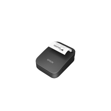 Epson TM P80II (111) - Receipt printer - thermal line - Roll (8 cm) - 203 dpi - up to 100 mm / sec - Wi-Fi(ac), USB-C - black - 3