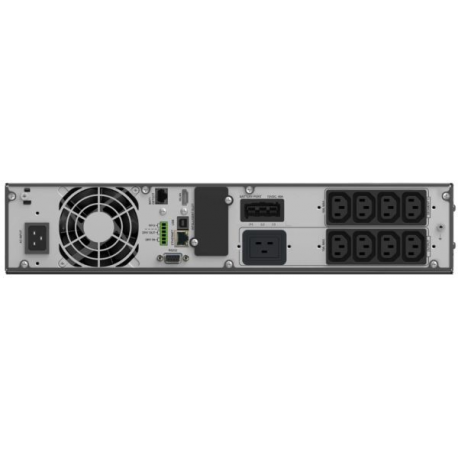 POWERWALKER UPS On-Line VFI 3000 ICR IOT 1/1 phase 3000VA PF1 8x IEC C13 + 1x C19 outlets USB/RS232 LCD Rack - 2