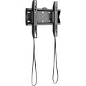 Gembird WM-42F-01 - Mounting kit (wall mount) - for TV - fixed - steel - fine texture black - screen size: 23"-42"