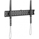 Gembird WM-70F-01 - Mounting kit (wall mount) - fixed - for flat panel - 40 kg - steel - fine texture black - screen size: 37"-70"