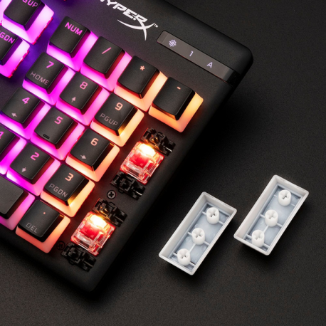 HyperX Pudding Keycaps - Keycap set - white - 3
