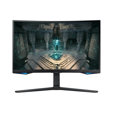 Samsung Odyssey G6 S27BG650EU - G65B Series - LED monitor - Smart - gaming - curved - 27" - 2560 x 1440 QHD @ 240 Hz - VA - 350 cd/m² - 2500:1 - DisplayHDR 600 - 1 ms - 2xHDMI, DisplayPort - speakers - black - 3