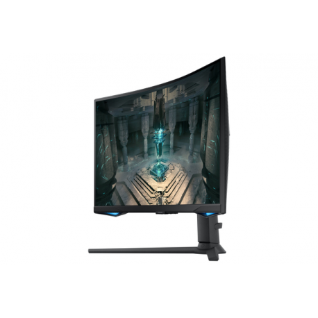 Samsung Odyssey G6 S27BG650EU - G65B Series - LED monitor - Smart - gaming - curved - 27" - 2560 x 1440 QHD @ 240 Hz - VA - 350 cd/m² - 2500:1 - DisplayHDR 600 - 1 ms - 2xHDMI, DisplayPort - speakers - black - 4