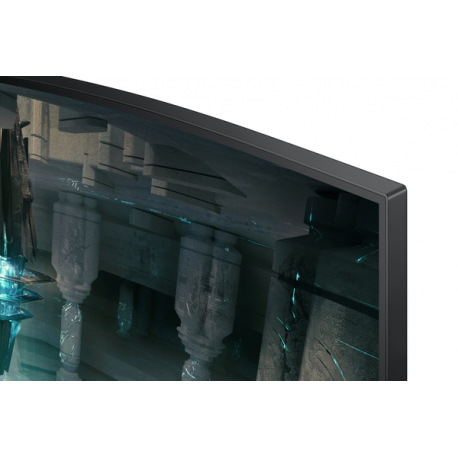 Samsung Odyssey G6 S27BG650EU - G65B Series - LED monitor - Smart - gaming - curved - 27" - 2560 x 1440 QHD @ 240 Hz - VA - 350 cd/m² - 2500:1 - DisplayHDR 600 - 1 ms - 2xHDMI, DisplayPort - speakers - black - 7