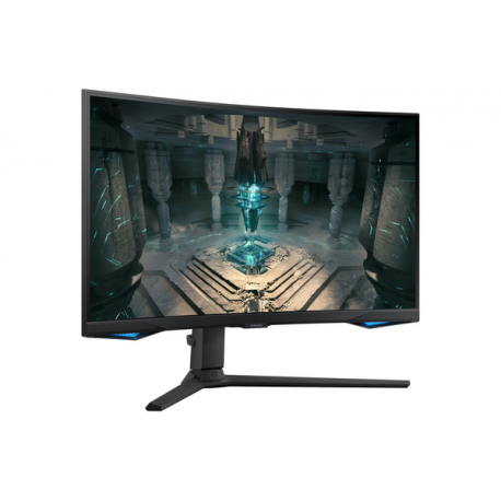 Samsung Odyssey G6 S27BG650EU - G65B Series - LED monitor - Smart - gaming - curved - 27" - 2560 x 1440 QHD @ 240 Hz - VA - 350 cd/m² - 2500:1 - DisplayHDR 600 - 1 ms - 2xHDMI, DisplayPort - speakers - black - 8
