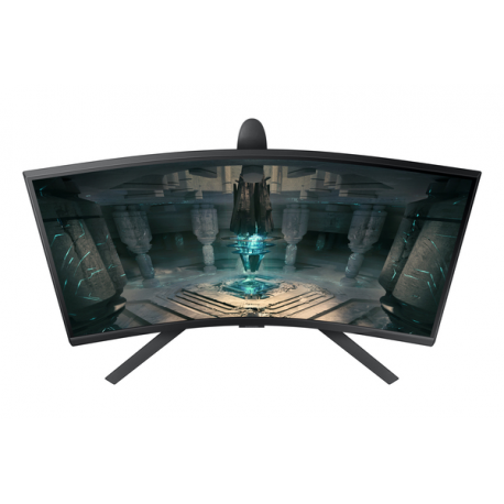 Samsung Odyssey G6 S27BG650EU - G65B Series - LED monitor - Smart - gaming - curved - 27" - 2560 x 1440 QHD @ 240 Hz - VA - 350 cd/m² - 2500:1 - DisplayHDR 600 - 1 ms - 2xHDMI, DisplayPort - speakers - black - 12