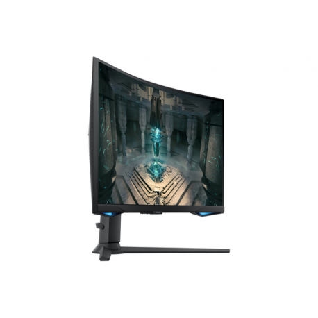 Samsung Odyssey G6 S27BG650EU - G65B Series - LED monitor - Smart - gaming - curved - 27" - 2560 x 1440 QHD @ 240 Hz - VA - 350 cd/m² - 2500:1 - DisplayHDR 600 - 1 ms - 2xHDMI, DisplayPort - speakers - black - 15