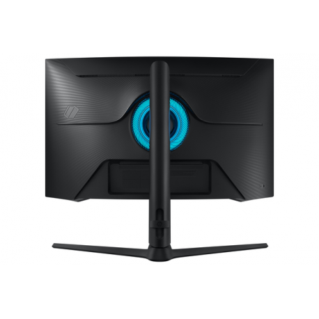 Samsung Odyssey G6 S27BG650EU - G65B Series - LED monitor - Smart - gaming - curved - 27" - 2560 x 1440 QHD @ 240 Hz - VA - 350 cd/m² - 2500:1 - DisplayHDR 600 - 1 ms - 2xHDMI, DisplayPort - speakers - black - 16