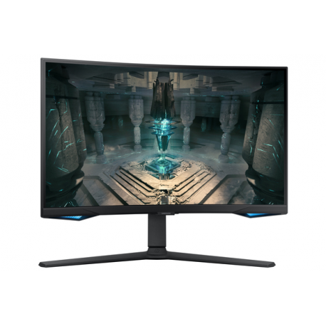 Samsung Odyssey G6 S27BG650EU - G65B Series - LED monitor - Smart - gaming - curved - 27" - 2560 x 1440 QHD @ 240 Hz - VA - 350 cd/m² - 2500:1 - DisplayHDR 600 - 1 ms - 2xHDMI, DisplayPort - speakers - black - 24