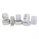 LABEL, POLYPROPYLENE, 44X19MM_ THERMAL TRANSFER, MATTE WHITE