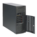 Supermicro SC733 TQ-668B - Tower - extended ATX - SATA/SAS - hot-swap 668 Watt - black - USB