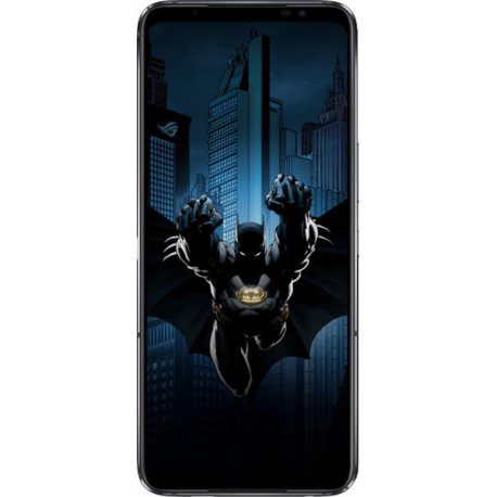 ASUS ROG Phone 6 - Batman Edition - 5G smartphone - dual-SIM - RAM 12 GB  /  Internal Memory 256 GB - OLED display - 6.78" - 2448 x 1080 pixels (165 Hz) - 3x rear cameras 50 MP, 13 MP, 5 MP - front camera 12 MP - night black - 3