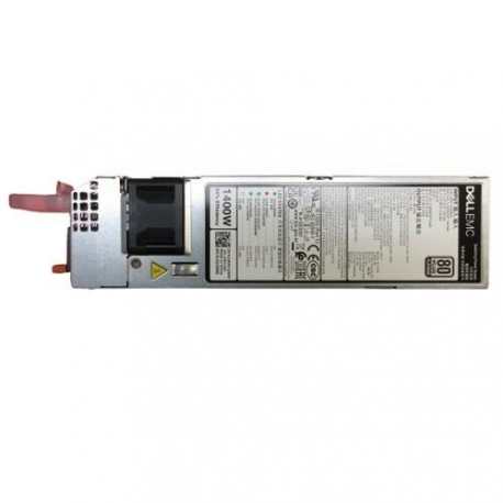 Dell Single (1+0) - Power supply - hot-plug (plug-in module) - customer kit - 1400 Watt - 0