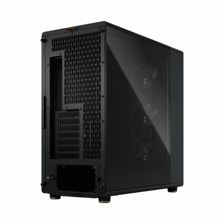 Fractal Design North XL - Tower - extended ATX - windowed side panel (tempered glass) - no power supply (ATX) - charcoal black - USB / Audio / Mic - 12